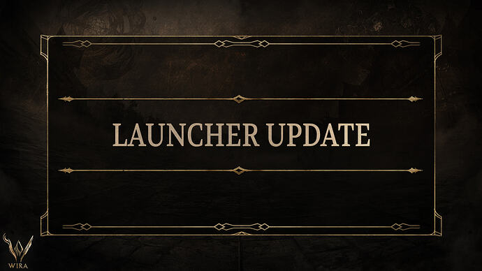 Pre Alpha 1 - Launcher Update